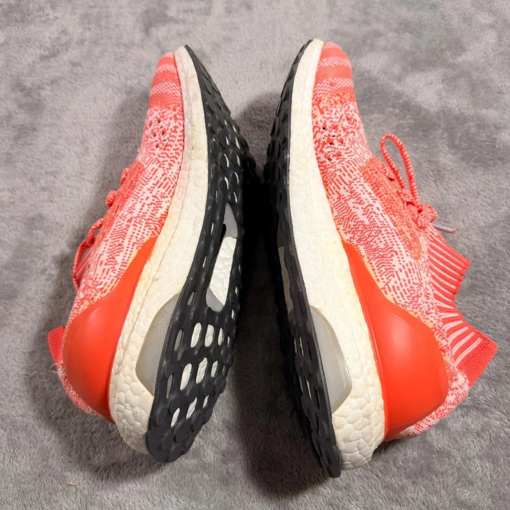 Adidas UltraBoost Uncaged Mens 11 Solar Red Orange Primeknit Running BA7932